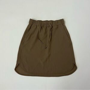 Tan lululemon skirt. Size 6